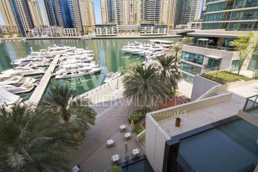 Dubai Marina 1 Bedroom Apt. Walking Distance Jbr. Εξωτερικό φωτογραφία